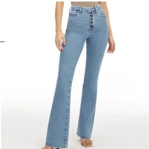NWT Good American Good Legs Flare 6/28